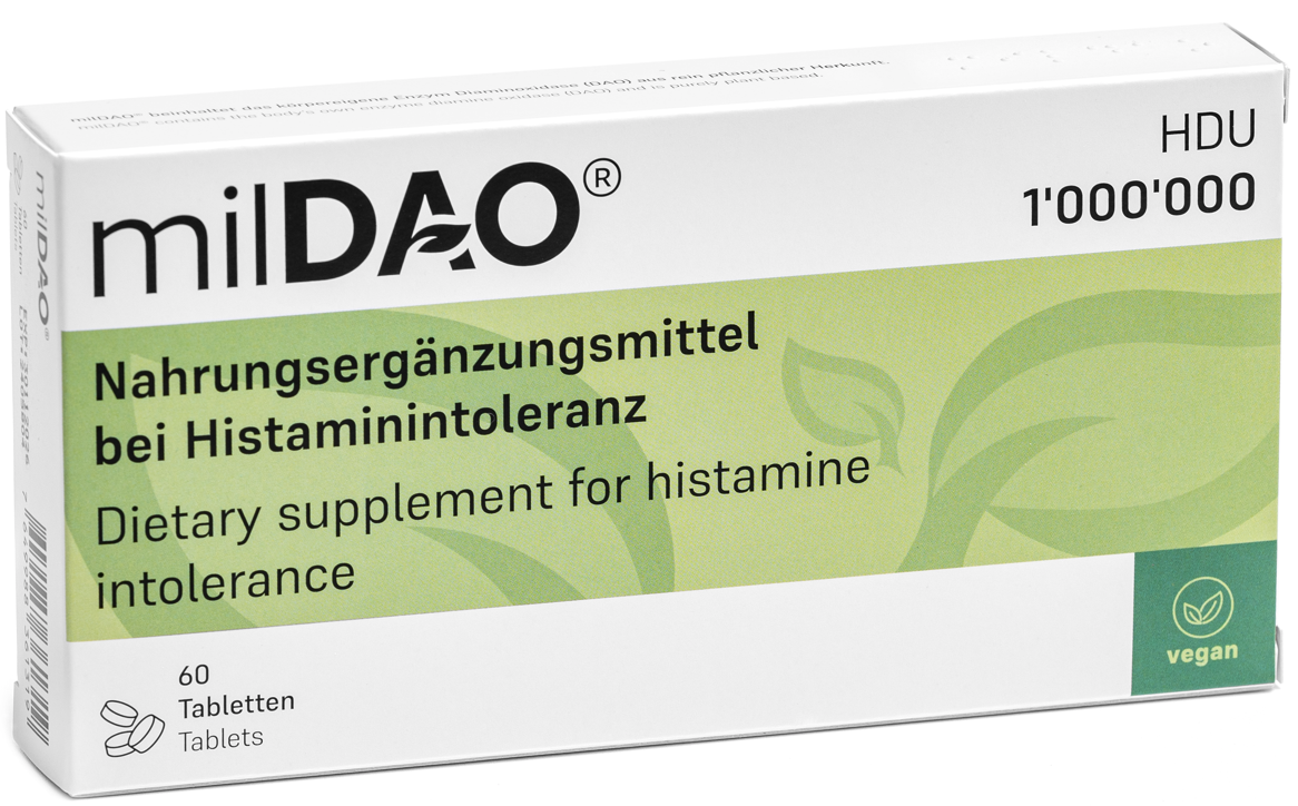 milDAO Histaminintoleranz Kapseln (60 Stk)