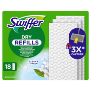 Swiffer Trocken Wischtücher Nachfüllpack mit Duft (18 Stk)