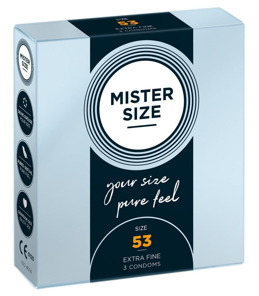 MISTER SIZE 53mm Kondom (3 Stk)