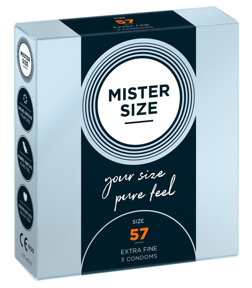 MISTER SIZE 57mm Kondom (3 Stk)