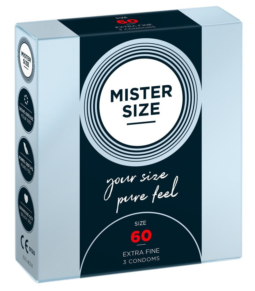 MISTER SIZE 60mm Kondom (3 Stk)
