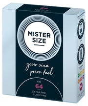 MISTER SIZE 64mm Kondom (3 Stk)