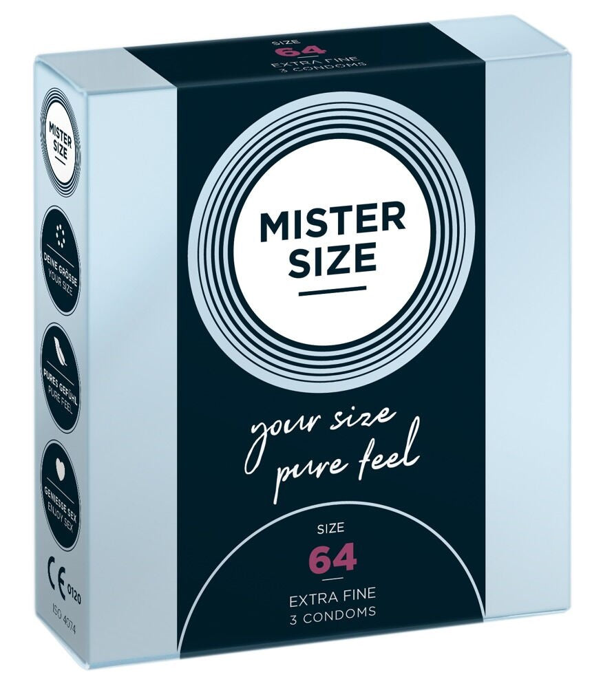 MISTER SIZE 64mm Kondom (3 Stk)