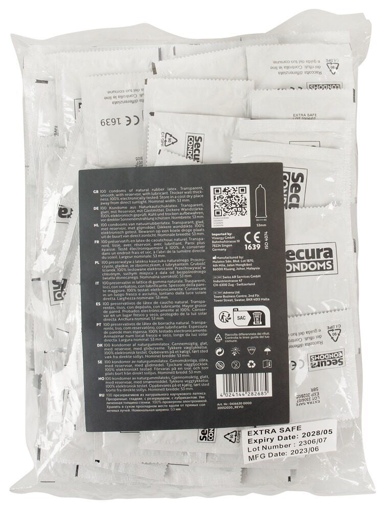 Secura Extra Safe Kondome (100 Stk)