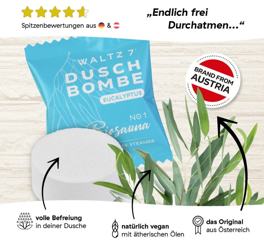 Waltz 7 Duschbombe Eucalyptus (1 Stk)