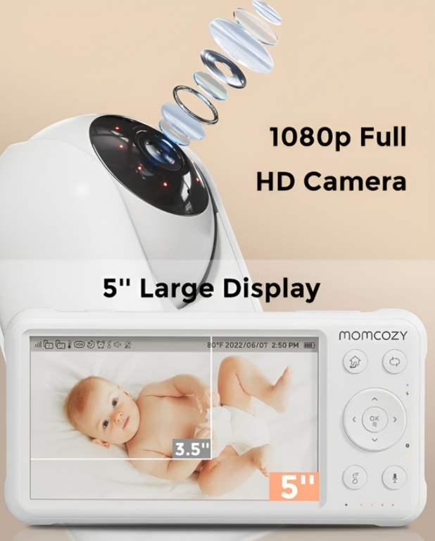 Momcozy Zusatzkamera für BM01 HD Babyphone (1 Stk)