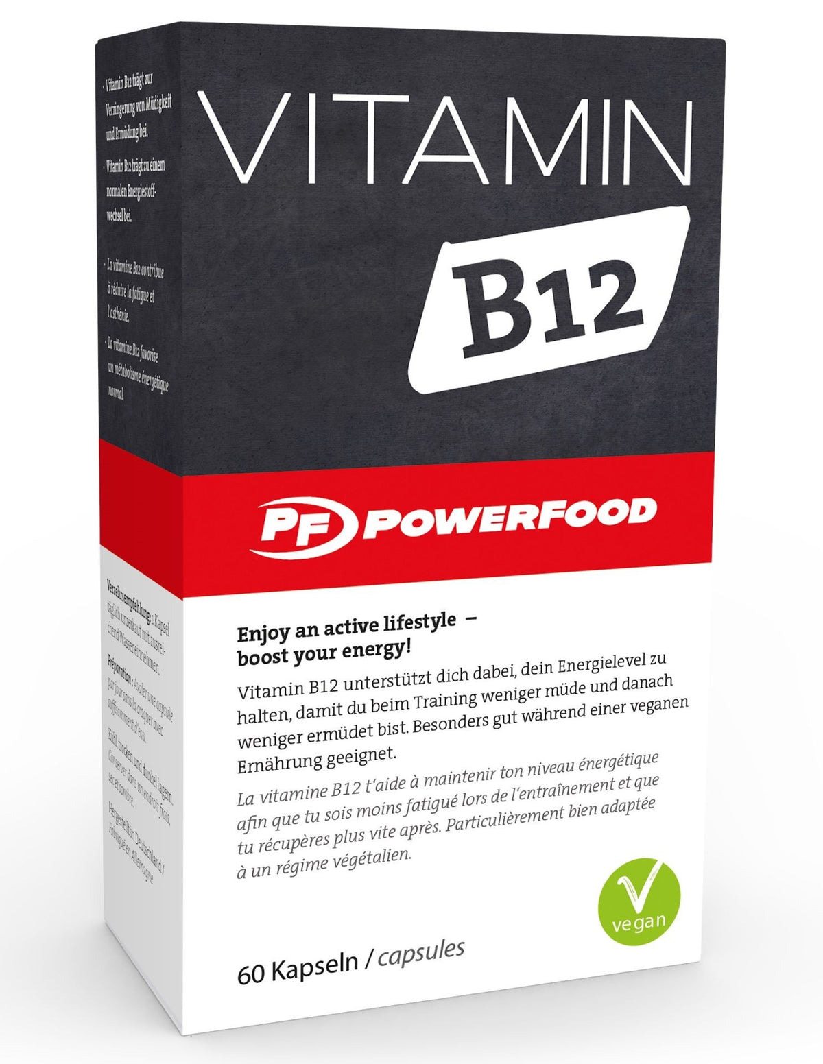 PowerFood Vitamin B12 Kapseln (60 Stk)