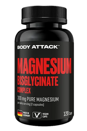 Body Attack Magnesium Bisglycinate Complex Kapseln (120 Stk)