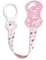 nuvita Nuggihalter mit Ring Primrose Pink Cool Little Diva (1 Stk)