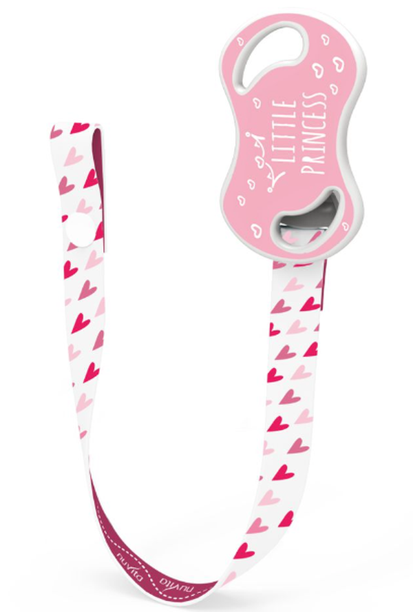 nuvita Nuggiband mit Knopf Rosa Little Princess (1 Stk)