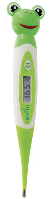 nuvita Digitalthermometer mit flexibler Spitze Frosch (1 Stk)