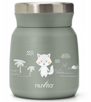 nuvita Thermobehälter aus Edelstahl grün, 300ml (1 Stk)