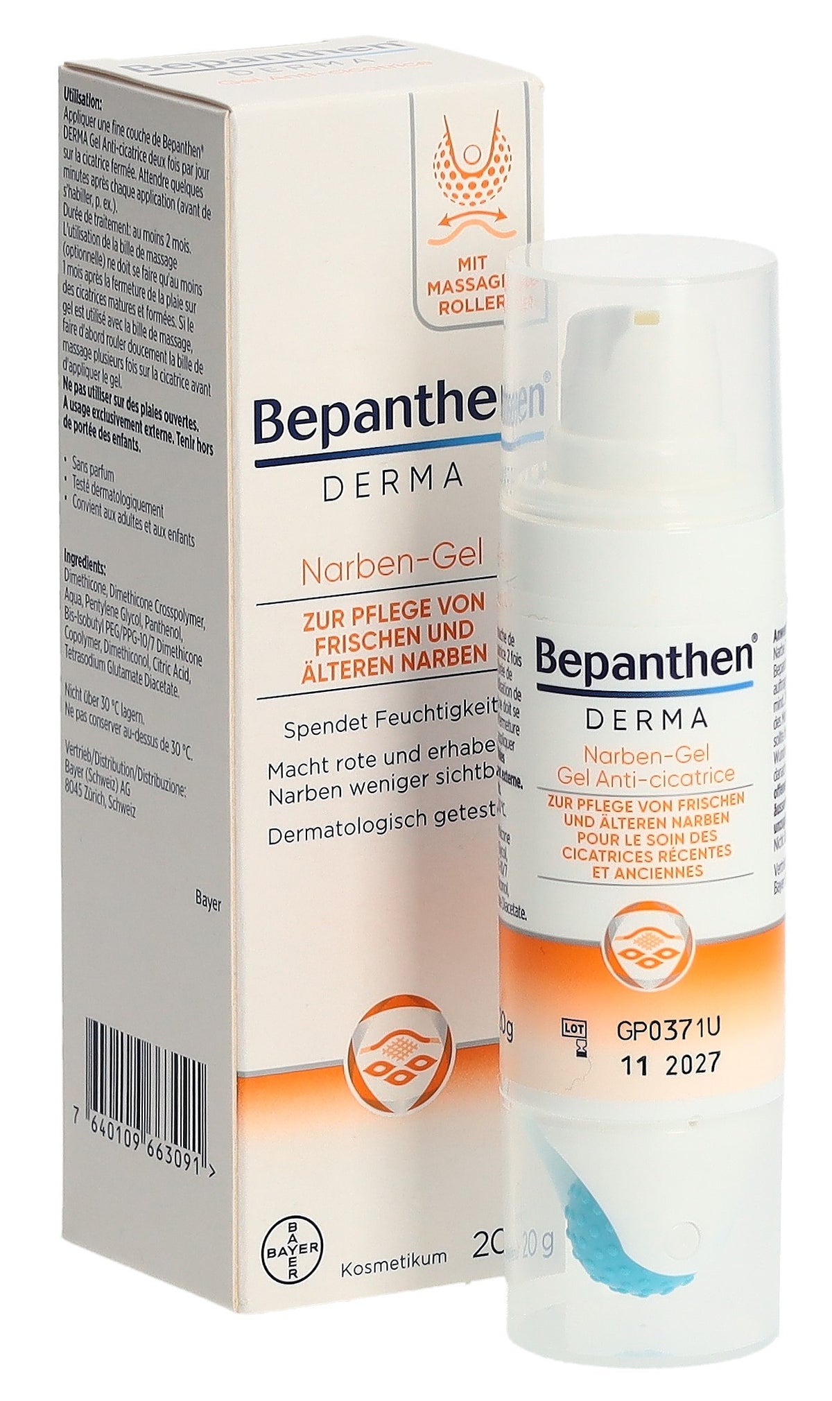 Bepanthen DERMA Narben-Gel (20g)