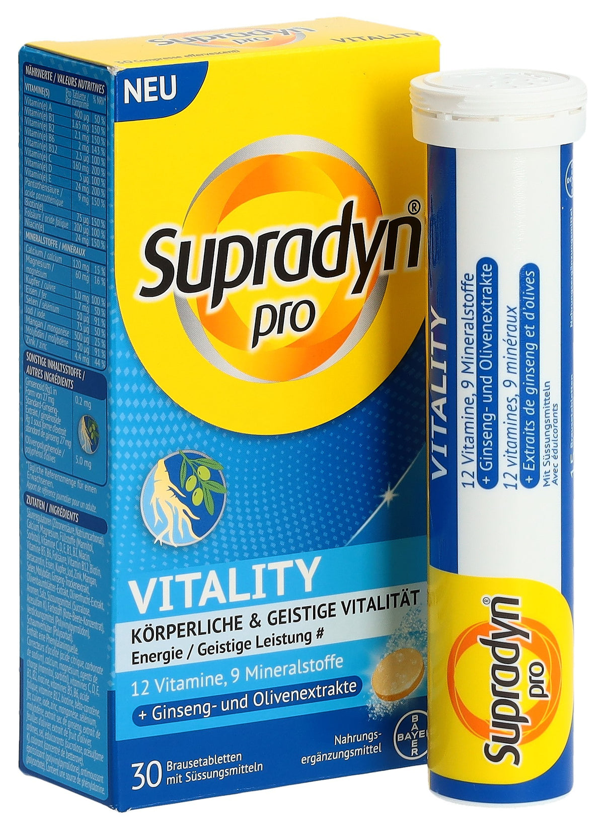 Supradyn pro Vitality Brausetablette (30 Stk)