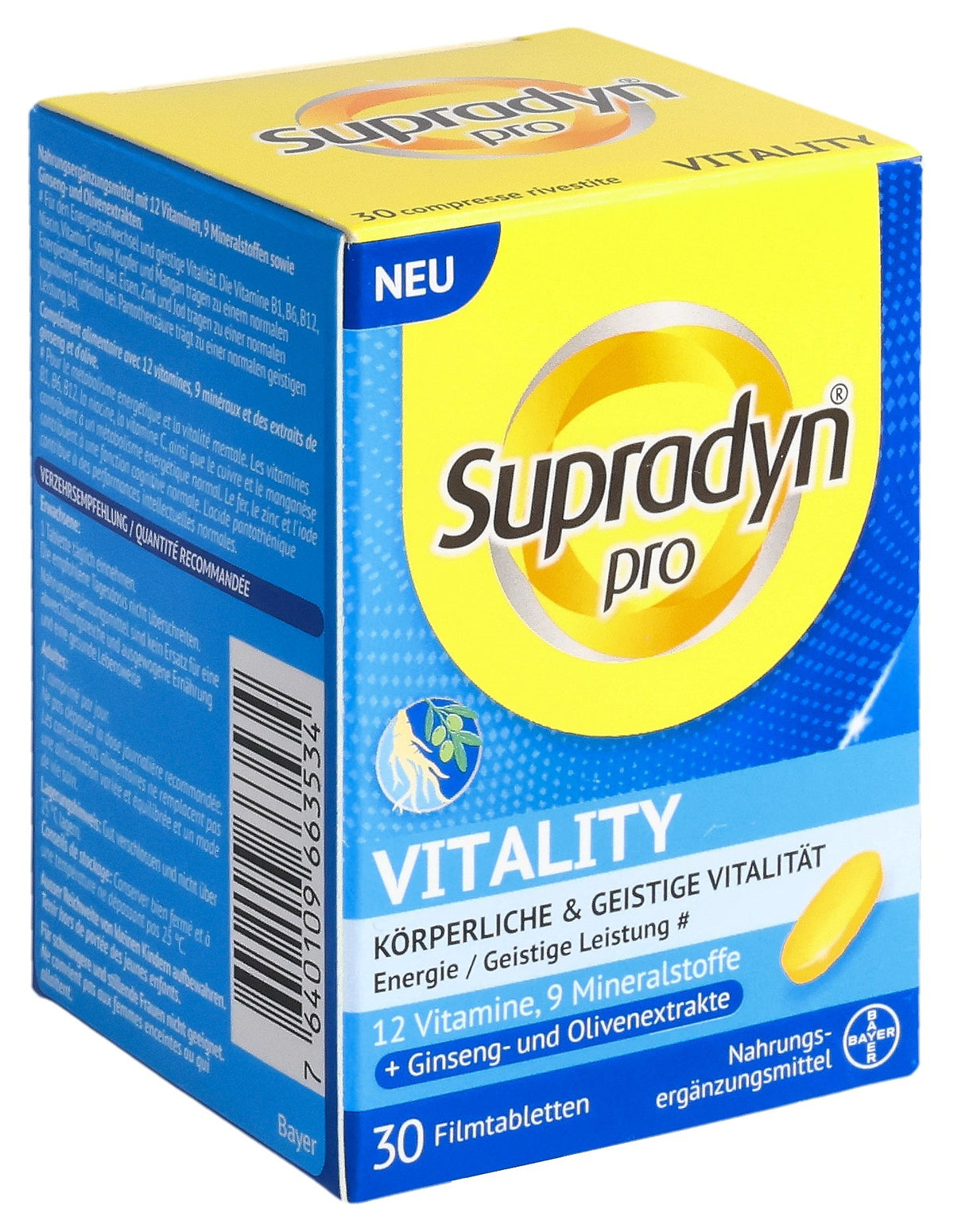 Supradyn pro Vitality Filmtabletten (30 Stk)