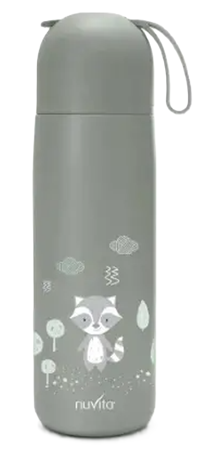 nuvita Thermosflasche mit Trinkbecher grün, 400ml (1 Stk)