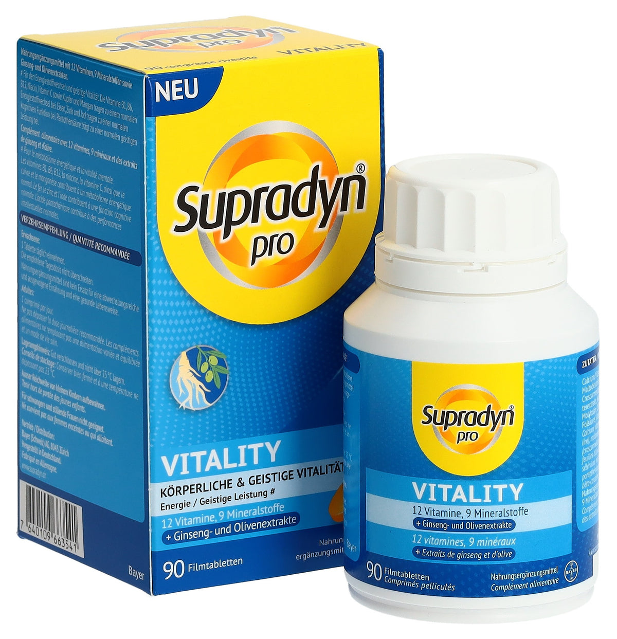 Supradyn pro Vitality Filmtabletten (90 Stk)