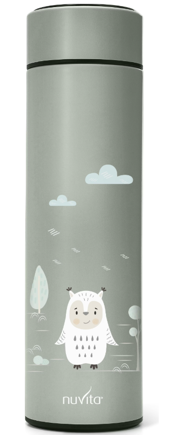 nuvita Thermosflasche grün, mit Temperaturanzeige, 500ml (1 Stk)