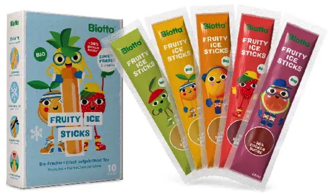 Biotta Fruity Ice Sticks (10x40ml)