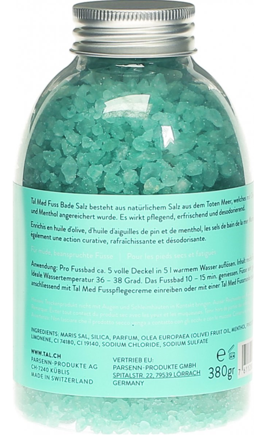 Tal Med Fuss Bade Salz (380g)