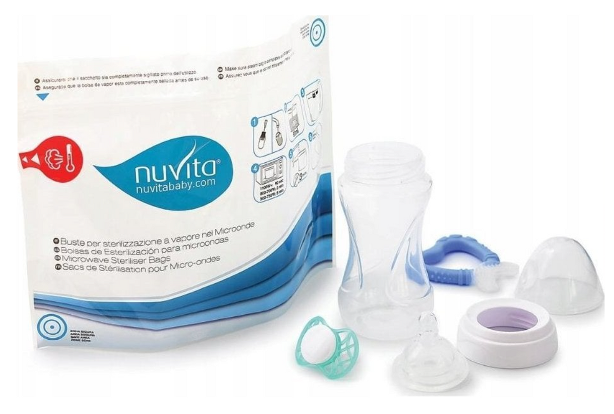 nuvita Beutel für Mikrowellen-Dampfsterilisator (5 Stk)