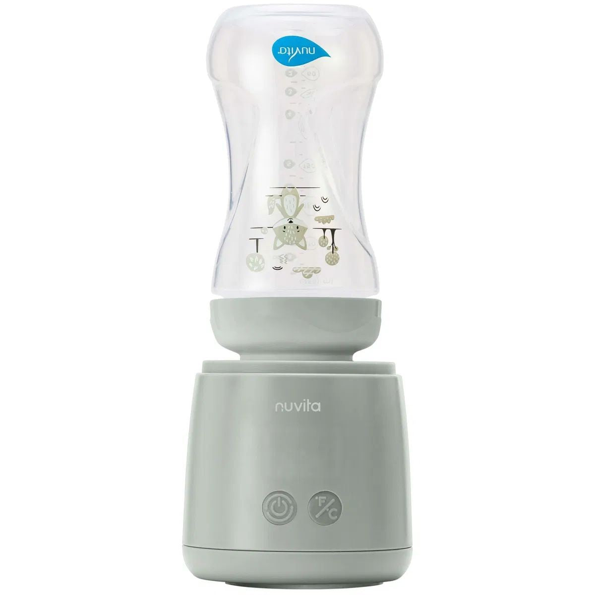 nuvita Warm'n'Mix aufladbarer Flaschenwärmer mit Mixer (1 Stk)