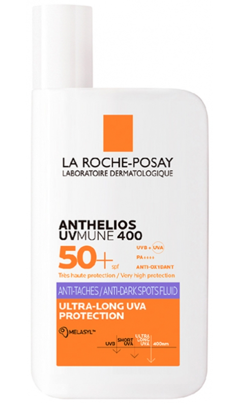 LA ROCHE-POSAY Anthelios UVmune 400 Anti-Flecken-Fluid LSF 50+, ohne Parfum (50ml)