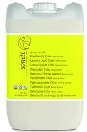 Sonett Waschmittel Color Mint und Lemon (20 Liter)