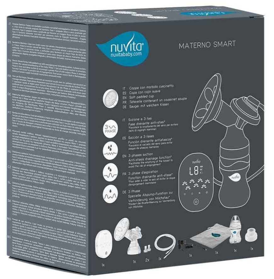 nuvita elektrische Einzel-Milchpumpe Materno Smart (1 Stk)