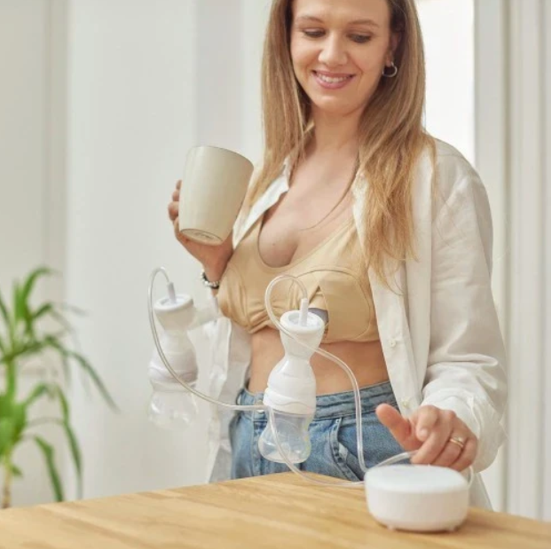 nuvita Materno Smart 3-stufige elektrische Doppelmilchpumpe (1 Stk)