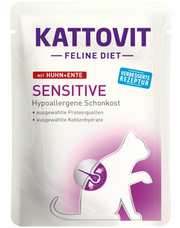 Kattovit Sensitive mit Huhn und Ente (85g)