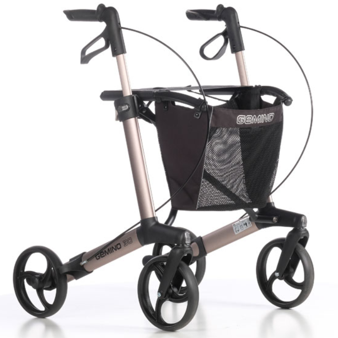 Sunrise Leichtgewicht Rollator Gemino 30 D silber (1 Stk)