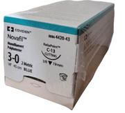 Novafil C-13 3-0 blau, 45cm (12 Stk)