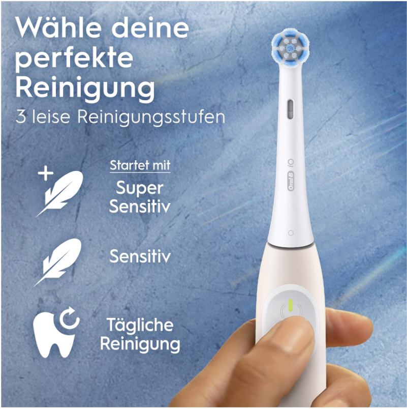 Oral-B iO Series 2 elektrische Zahnbürste, Night Black (1 Stk)