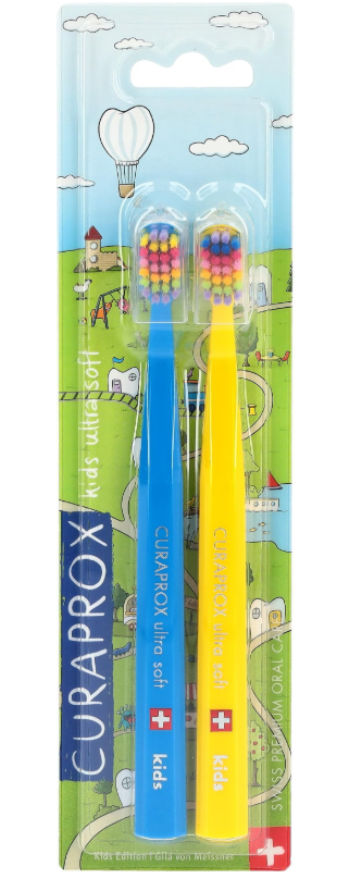 Curaprox Kids Duo Kinderzahnbürste (2 Stk)