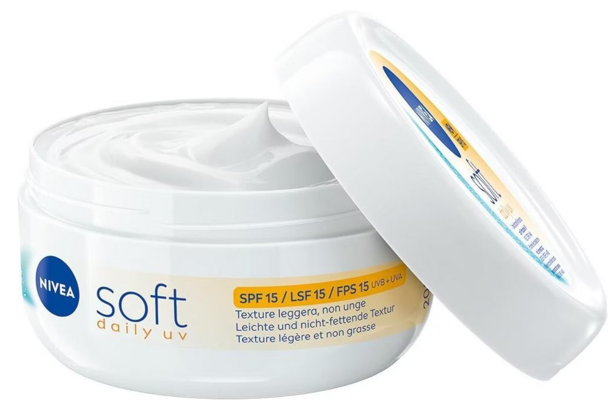 Nivea erfrischende Feuchtigkeitscreme soft mit LSF 15 (200ml)