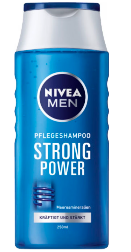 Nivea Men Shampoo Strong Power (250ml)