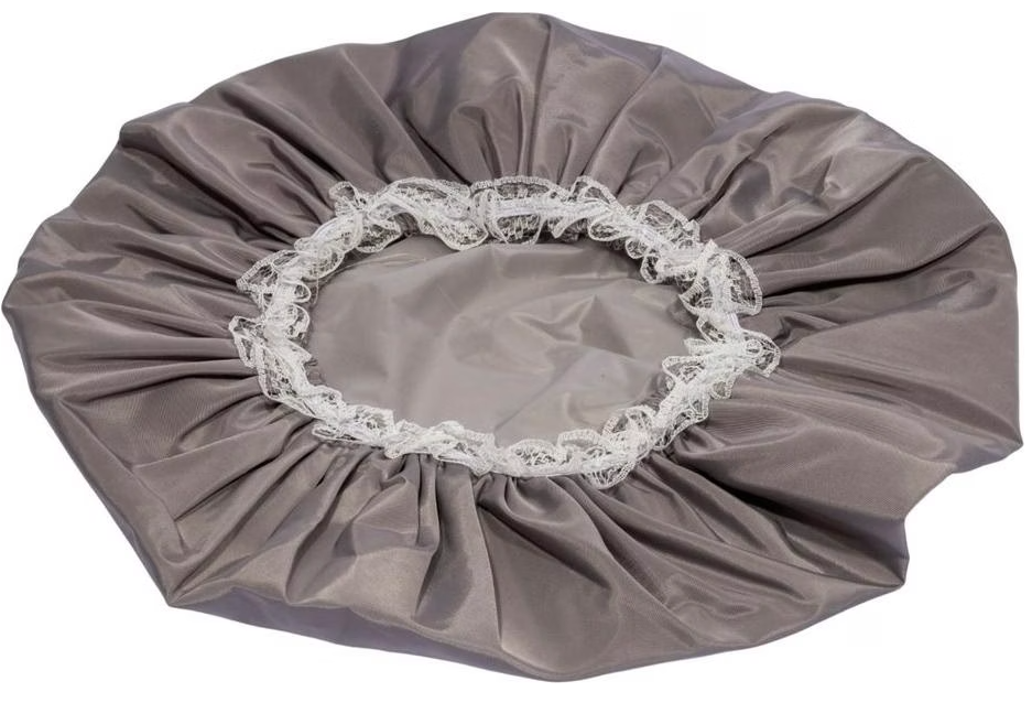 HERBA Duschhaube gefüttert grau (1 Stk)