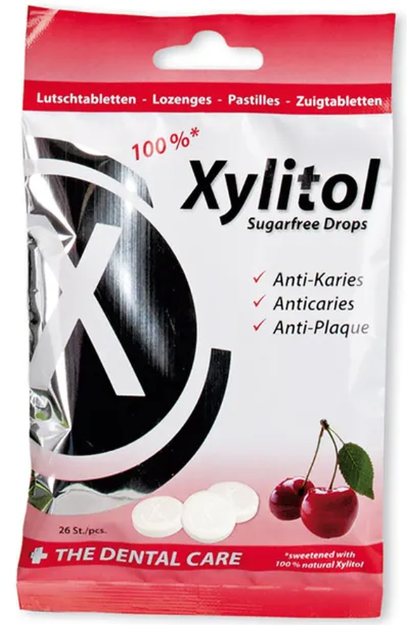 miradent Xylitol Drops Kirsche (6x60g)