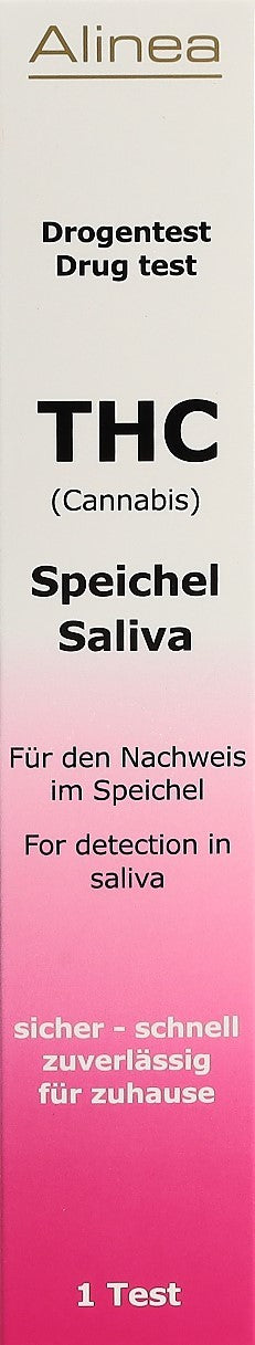 Alinea Drogen-Selbsttest Privatpersonen, THC, Speichel (1 Stk)