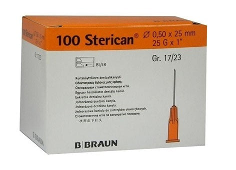 Sterican Einmalkanüle G25 0.5 x 25mm orange (100 Stk)