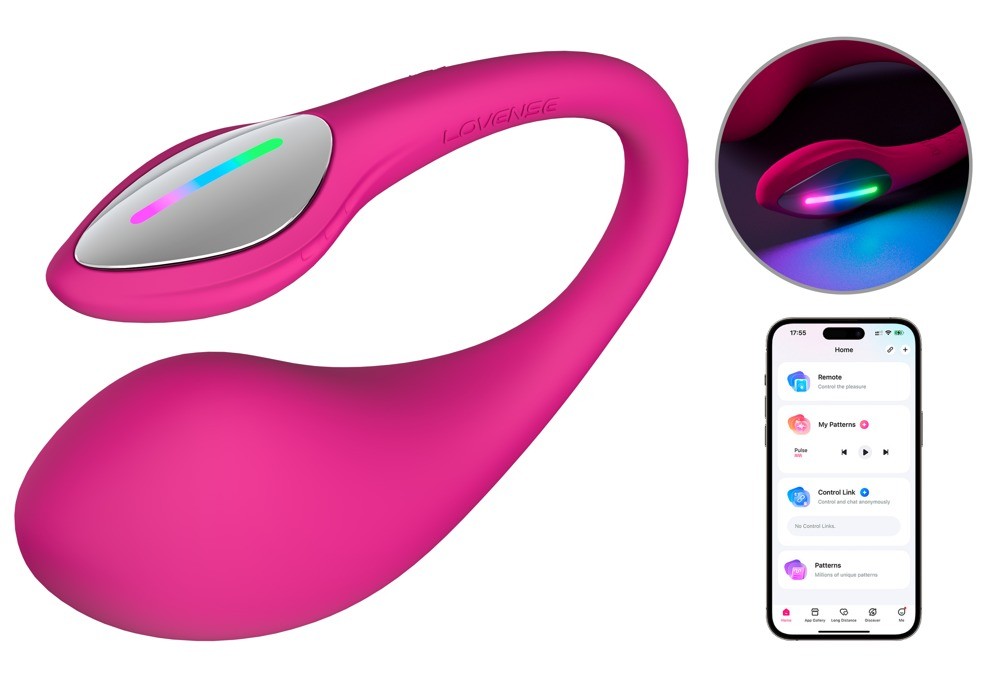 Lovense Lush 4, superleises Vibro-Ei (1 Stk)