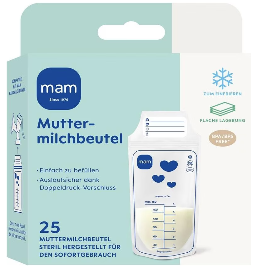 MAM Muttermilchbeutel (25 Stk)