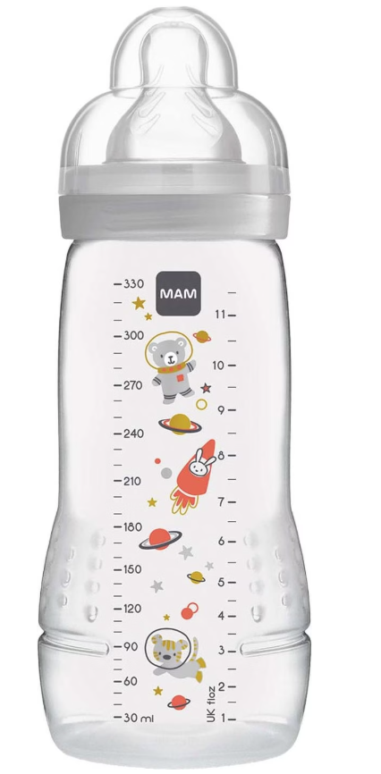 MAM Easy Active Babyflasche 4+ Monate Unisex, 330ml (1 Stk)