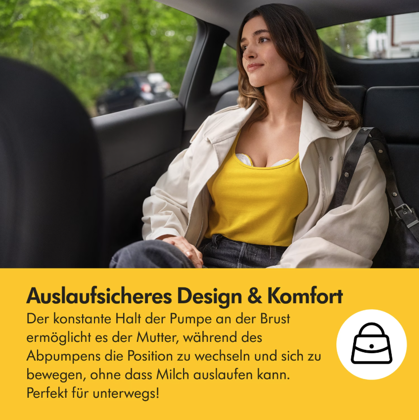 medela Elektrische Doppel-Milchpumpe Magic InBra (1 Stk)