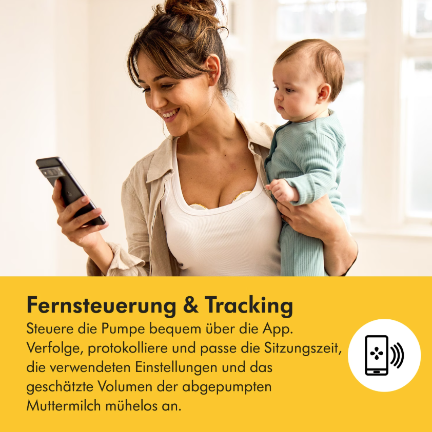 medela Elektrische Doppel-Milchpumpe Magic InBra (1 Stk)