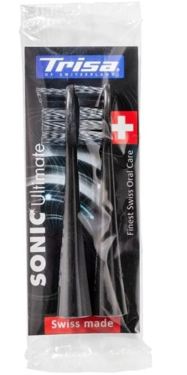 Trisa Ersatzbürstenset Sonic Ultimate Black (2 Stk)