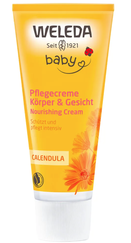 Weleda Baby Calendula Pflegecreme Körper & Gesicht (75ml)