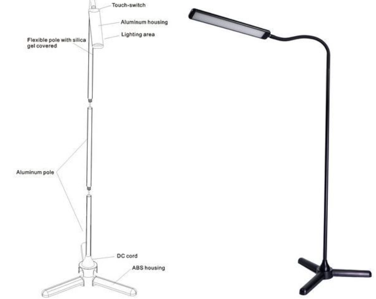LED Stehlampe (1 Stk)