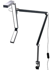 LED Moon Light Clip Lampe, faltbar (1 Stk)